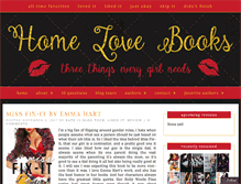 Tablet Screenshot of homelovebooks.com